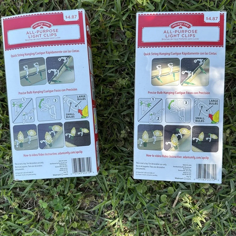 Holiday Time All-Purpose Light Clips